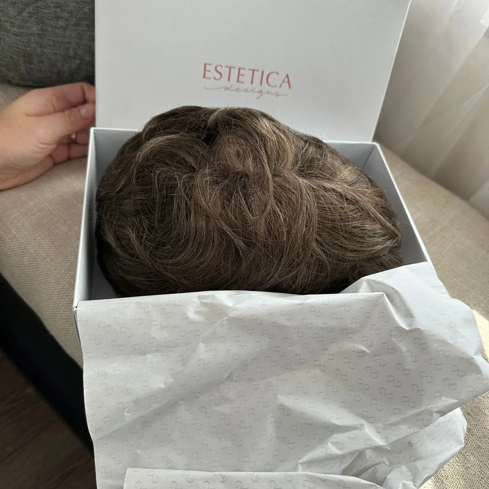 NEW Estetica Designs Billie Wig R14/8H Brown Blonde Highlighted Pure Stretch Cap